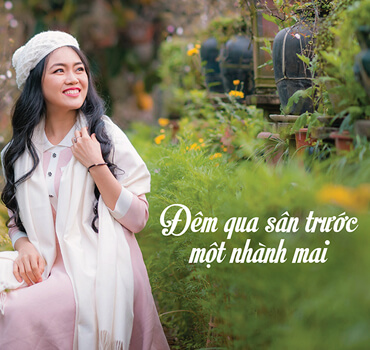 Event in December: “Last night in the garden, a branch of plum blossomed”